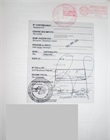 Photocopie de carte de contribuable  timbrée